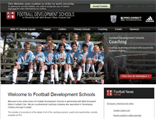 Tablet Screenshot of developmentschools.co.uk